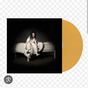When We Fall Asleep Where Do We Go Yellow Vinyl by Billie Eilish